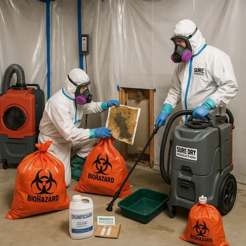 Contaminated Water Handling Protocols process in Fox Chapel, PA